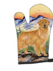 Golden Retriever Oven Mitt