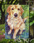 Golden Retriever Patience Garden Flag 2-Sided 2-Ply