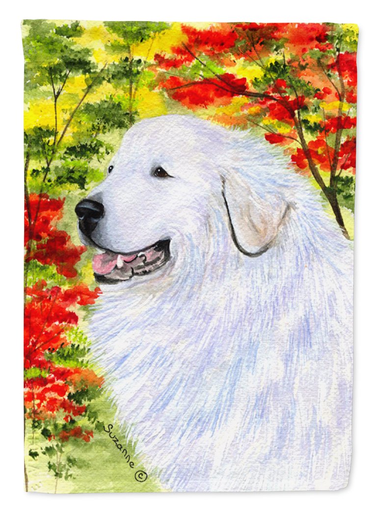 Great Pyrenees Garden Flag 2-Sided 2-Ply