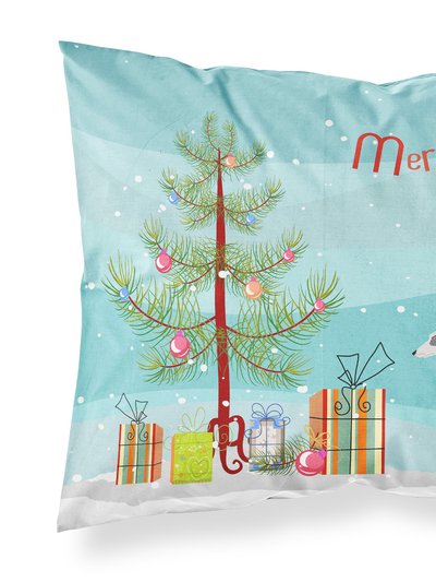 Caroline's Treasures Greyhound Christmas Tree Fabric Standard Pillowcase product