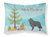 Groenendael Belgian Shepherd Christmas Fabric Standard Pillowcase
