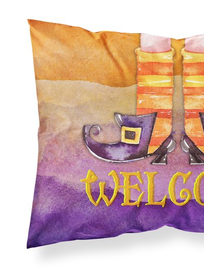 Caroline's Treasures Halloween Welcome Witches Feet Fabric Standard Pillowcase product