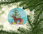 Hannoverian Horse Christmas Ceramic Ornament