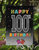 Happy 100th Birthday Garden Flag 2-Sided 2-Ply