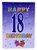 Happy 18th Birthday Garden Flag 2-Sided 2-Ply