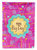 Happy Birthday The Big Day Pink Garden Flag 2-Sided 2-Ply