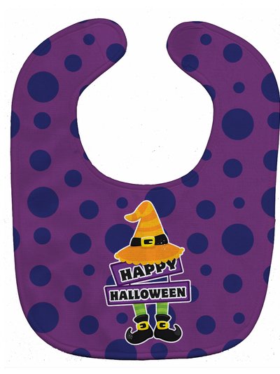 Caroline's Treasures Happy Halloween Baby Bib product