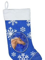 Horse Winter Snowflakes Holiday Christmas Stocking