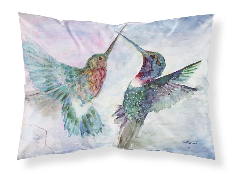 Hummingbird Combat Fabric Standard Pillowcase