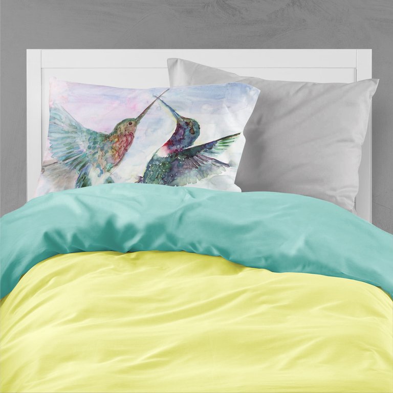 Hummingbird Combat Fabric Standard Pillowcase