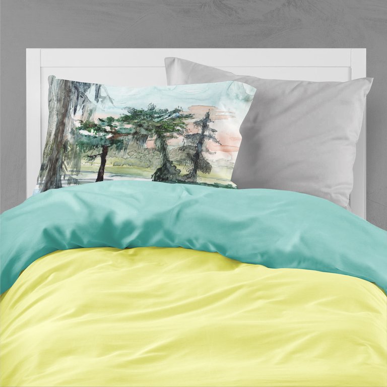 In the Swamp Fabric Standard Pillowcase