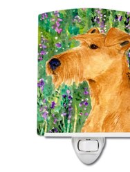 Irish Terrier Ceramic Night Light