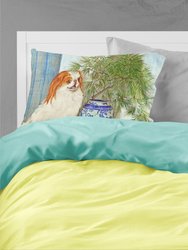 Japanese Chin Ming Vase Fabric Standard Pillowcase