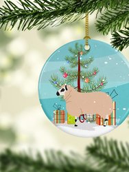Kerry Hill Sheep Christmas Ceramic Ornament