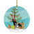 Kulang Chicken Christmas Ceramic Ornament