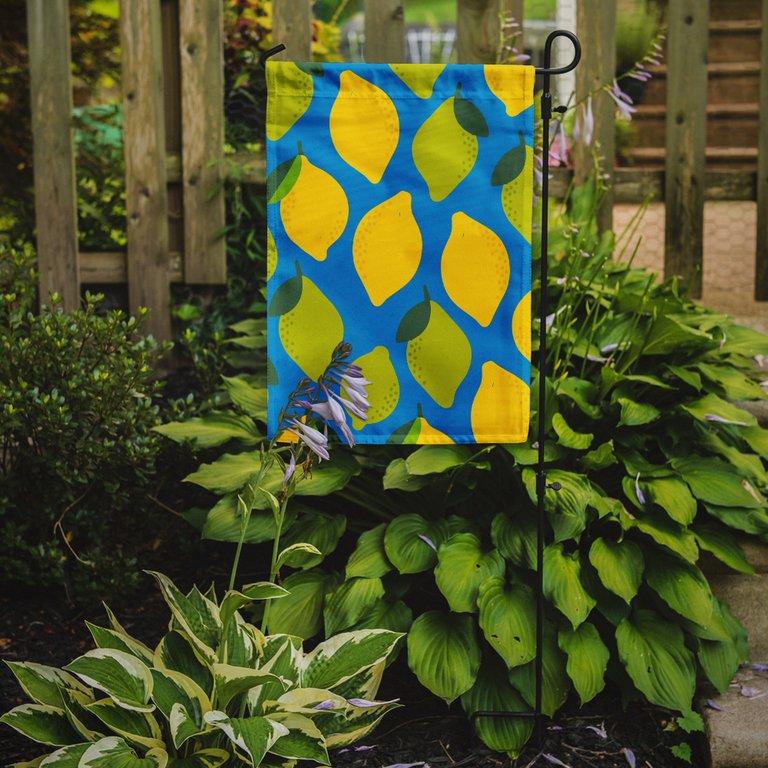 Lemons And Limes Garden Flag 2-Sided 2-Ply