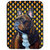 LH9081LCB French Bulldog Candy Corn Halloween Portrait Glass Cutting Board - Large
