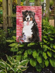 Love a Bernese Mountain Dog Garden Flag 2-Sided 2-Ply