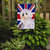 Maltese With English Union Jack British Flag Garden Flag 2-Sided 2-Ply