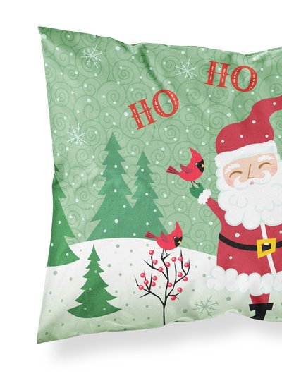 Caroline's Treasures Merry Christmas Santa Claus Ho Ho Ho Fabric Standard Pillowcase product