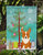 Merry Christmas Tree Corgi Garden Flag 2-Sided 2-Ply