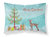 Mexican Hairless Dog Christmas Tree Fabric Standard Pillowcase