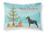 Miniature Pinscher Christmas Fabric Standard Pillowcase