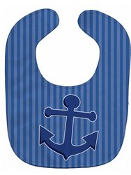 Nautical Anchor Baby Bib