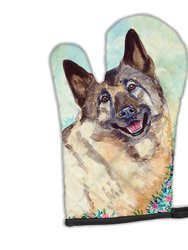 Norwegian Elkhound  Oven Mitt