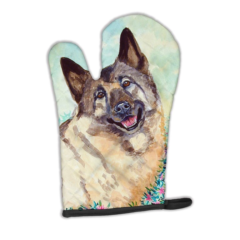 Norwegian Elkhound  Oven Mitt