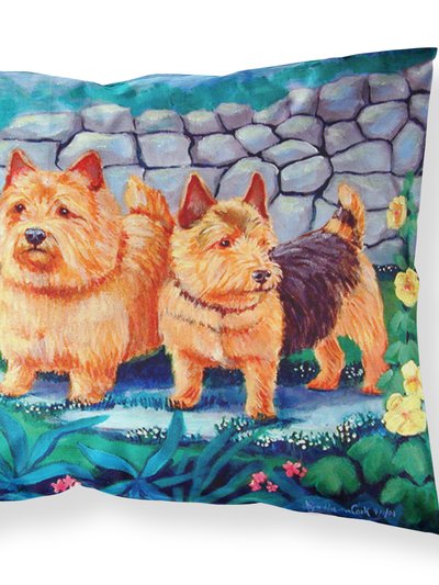 Caroline's Treasures Norwich Terrier Fabric Standard Pillowcase product