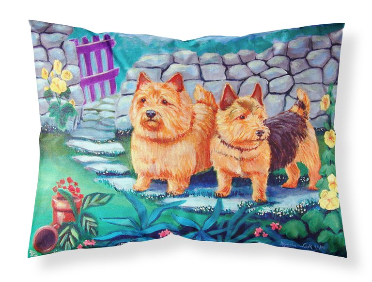 Norwich Terrier Fabric Standard Pillowcase