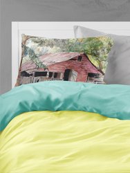 Old Barn Fabric Standard Pillowcase