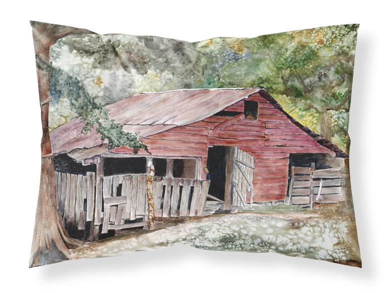 Old Barn Fabric Standard Pillowcase