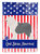 Old English Sheepdog Bobtail American Garden Flag 2-Sided 2-Ply