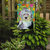 Old English Sheepdog Easter Eggtravaganza Garden Flag 2-Sided 2-Ply