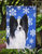 Papillon Winter Snowflakes Holiday Garden Flag 2-Sided 2-Ply