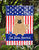 Patriotic USA Chow Chow Cream Garden Flag 2-Sided 2-Ply
