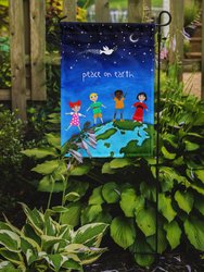 Peace on Earth Garden Flag 2-Sided 2-Ply