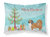 Pekingese Merry Christmas Tree Fabric Standard Pillowcase