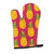 Pineapples on Pink Oven Mitt