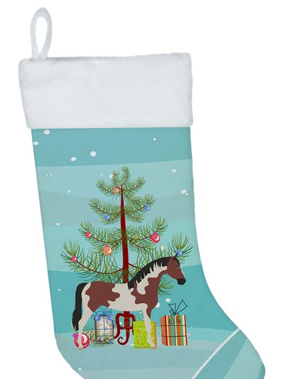 Caroline's Treasures Pinto Horse Christmas Christmas Stocking product