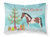 Pinto Horse Christmas Fabric Standard Pillowcase
