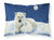 Polar Bears Moonlight Snuggle Fabric Standard Pillowcase