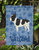 Polyester French Bulldog Welcome Garden Flag 2-Sided 2-Ply