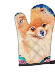 Pomeranian  Oven Mitt