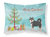 Pomsky #1 Christmas Tree Fabric Standard Pillowcase