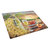 PRS4028LCB Chablis, Peach, Wine & Cheese Glass Cutting Board - Large