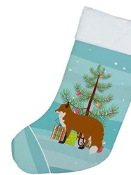 Red Fox Christmas Christmas Stocking