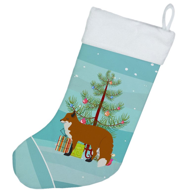 Red Fox Christmas Christmas Stocking